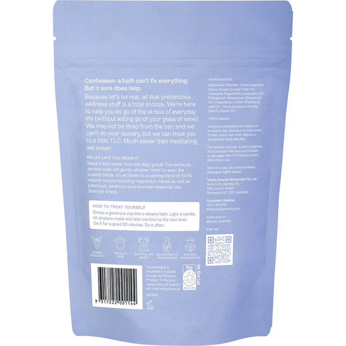 Epzen Calm Soak Magnesium Bath Flakes 500g