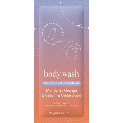 Epzen Body Wash Refill Pack Mandarin Orange Blossom & Cedarwood 2 pack