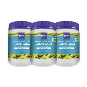 Wonder Foods Partially Hydrolysed Guar Gum 300g 3 Pack