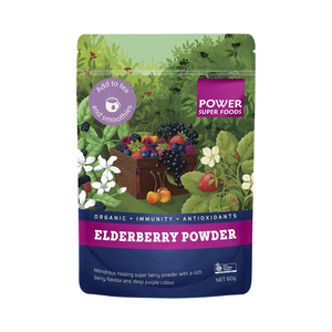 Power Super Foods Elderberry Powder Certified Organic 60g