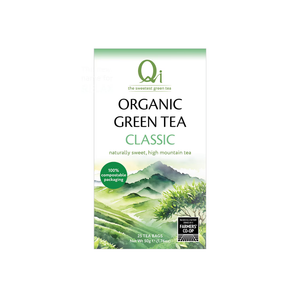 Qi Organic Green Tea 25 Bags