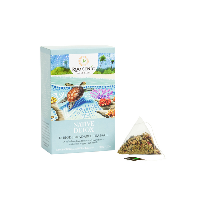 Roogenic Australia Native Detox 18 Tea Bags