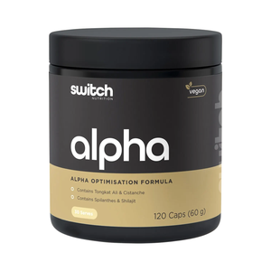 Switch Nutrition Alpha Male Support Formula 120 Caps