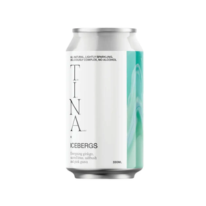 T.I.N.A Drinks Sparkling Pink Guava, Houjicha & Saltbush 330ml