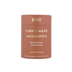 Teelixir Organic Lion's Mane Mushroom (Brain/Mood Activation) 100g