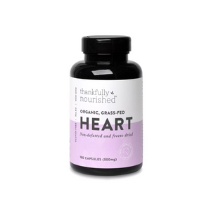 Thankfully Nourished Organic Heart 180 Capsules