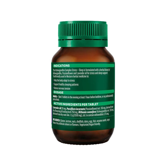 Thompson's Ashwagandha Complex Stress + Sleep 60 Tablets