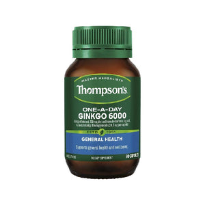 Thompson's One-a-day Ginkgo Biloba 6000mg 60 Capsules