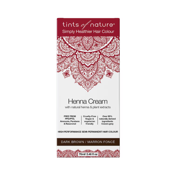 Tints of Nature Henna Cream Dark Brown 70ml
