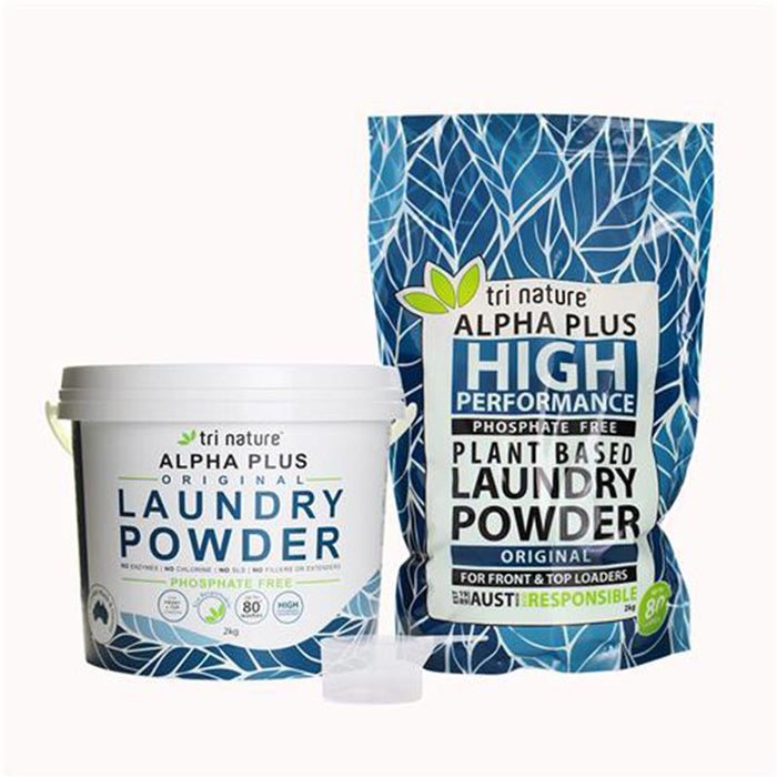 Tri Nature Alpha Plus Original Laundry Powder Soft Pack 2kg