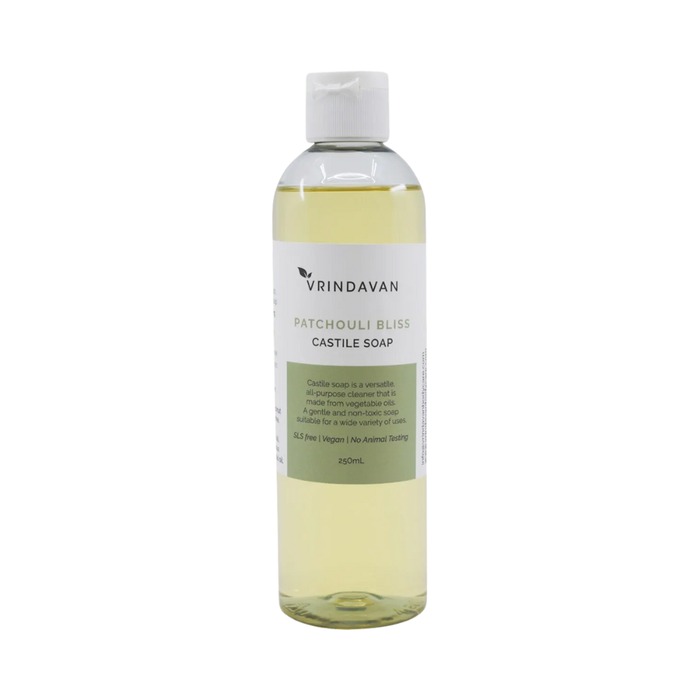 Vrindavan Castile Soap Patchouli Bliss 250ml