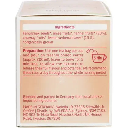 Weleda Nursing Tea Bags 20 Pack