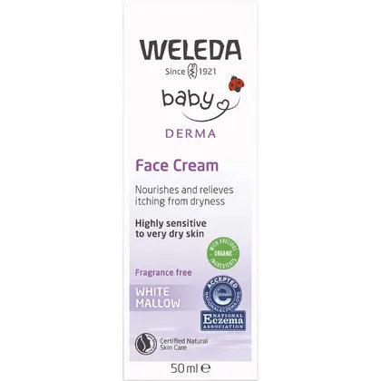 Weleda Baby Derma White Mallow Facial Cream 50ml