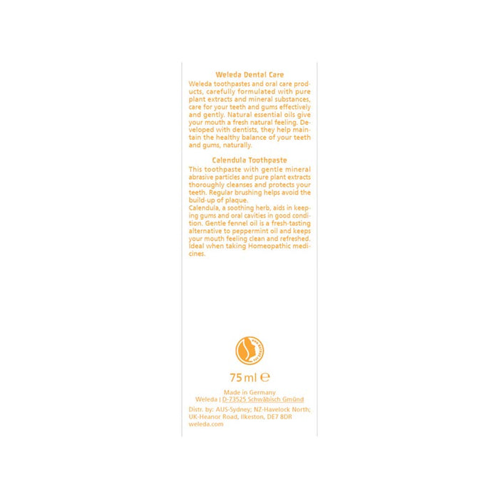 Weleda Calendula Toothpaste 75ml