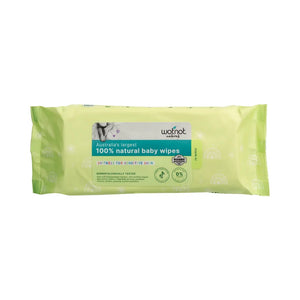 Wotnot Naturals Baby Wipes for Case Refill Pack 100% Biodegradable 70 Pack