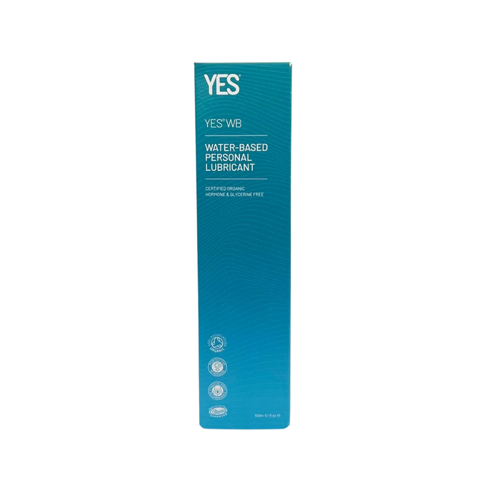 Yes Organic Lubricants WB Water Based Personal Lubricant