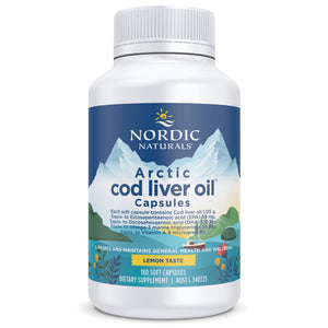 Nordic Naturals Arctic Cod Liver Oil Soft Gels