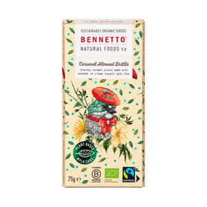 Bennetto Caramel Almond Brittle Mylk Chocolate 75g