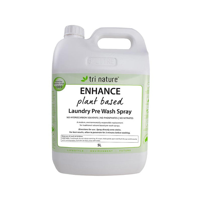 Tri Nature Enhance Laundry Pre Wash Spray Bulk with pump 5L