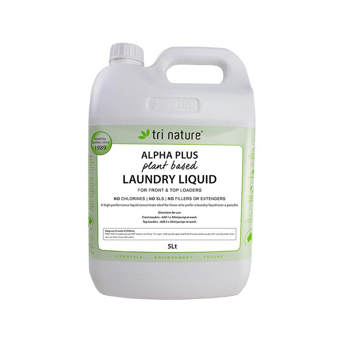 Tri Nature Alpha Plus Laundry Liquid Bulk with pump 5L