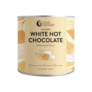 Nutra Naturals Collagen White Hot Chocolate Salted Caramel 200g