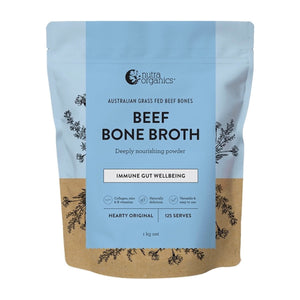Nutra Organics Beef Bone Broth Hearty Original 1kg