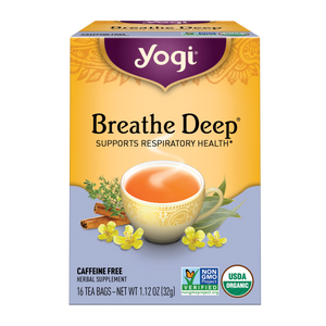 Yogi Tea Herbal Tea Bags Breathe Deep 16 Tea Bags