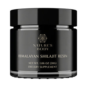 Nature's Body Pure Himalayan Shilajit Resin 30g