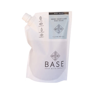 Base Body Wash Snowy Mountain Refill 1L
