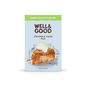 Well & Good Crumble Cake Mix 400g