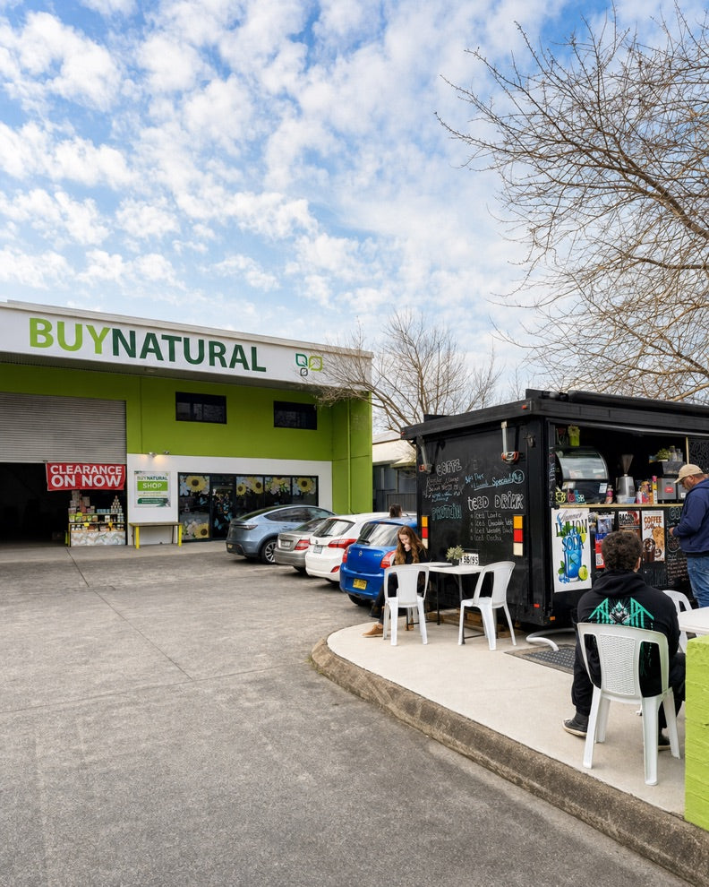 Exterior of the BuyNatural Woy Woy shop