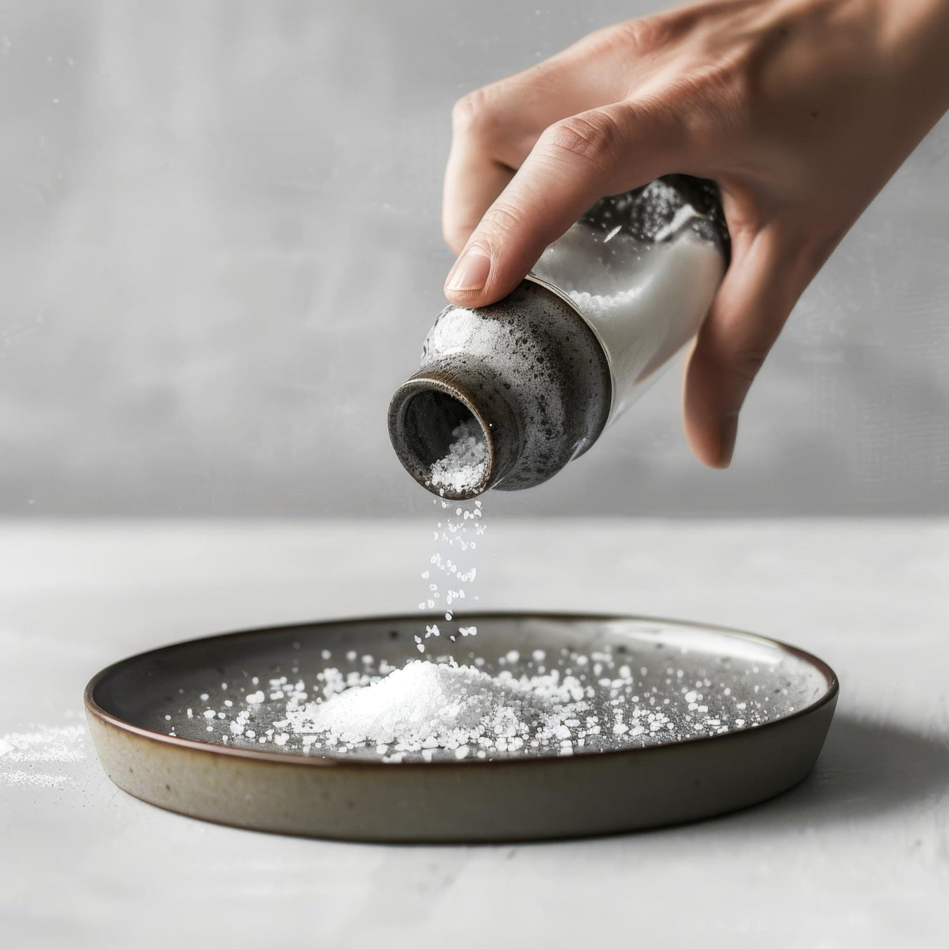 Hand sprinkling Celtic Salt – Eco Traders Australia