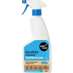 Simply Clean Healthy Clean Bathroom Spray Fragrance Free 500ml