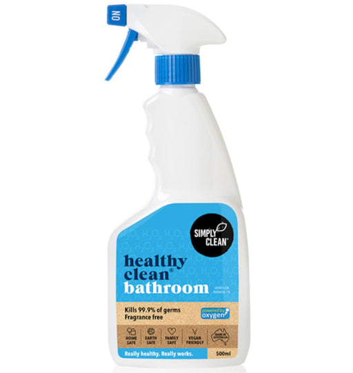 Simply Clean Healthy Clean Bathroom Spray Fragrance Free 500ml