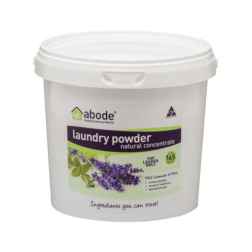 Abode Laundry Powder (Front & Top Loader) Wild Lavender & Mint Bucket 4kg product image