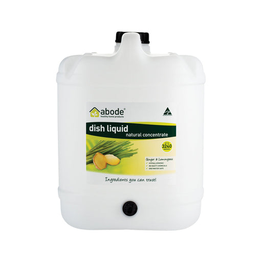 Abode Dish Liquid Ginger & Lemongrass 15L Drum product image