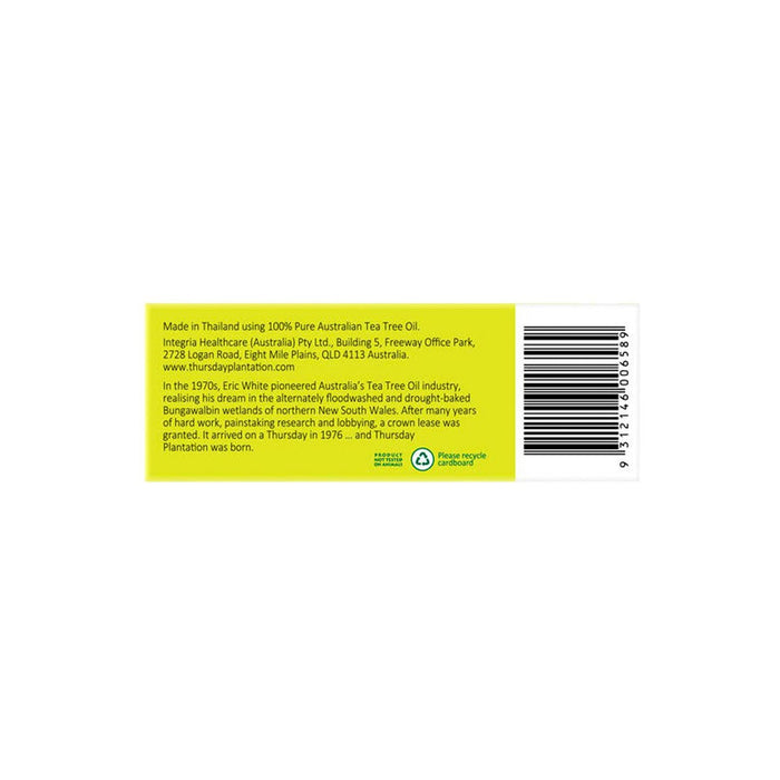 Thursday Plantation Tea Tree Skin Care Soap Bar 125G pack image 3