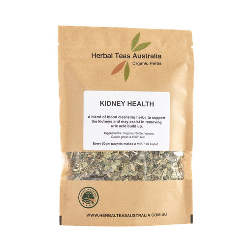 Herbal Teas Australia Organic Kidney Health Tea 50g pouch