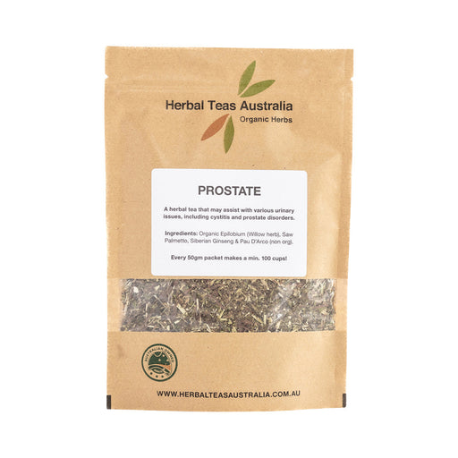 Herbal Teas Australia Organic Prostate Tea 50g pouch