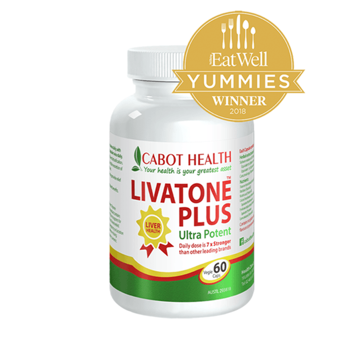Cabot Health LivaTone Plus front bottle