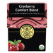 Buddha Teas Organic Cranberry Comfort Blend 18 Tea Bags