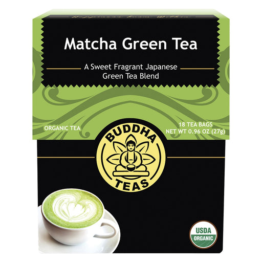 Buddha Teas Organic Matcha Green Tea 18 Tea Bags