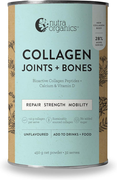 Nutra Organics Collagen Body (Joints & Bones) 450g