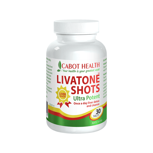 Cabot Health LivaTone Shots front bottle