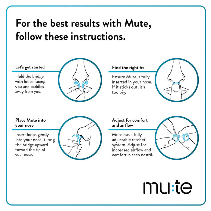 Mute Snoring Device Large 30 Nights Supply Healthylife gallery image 6