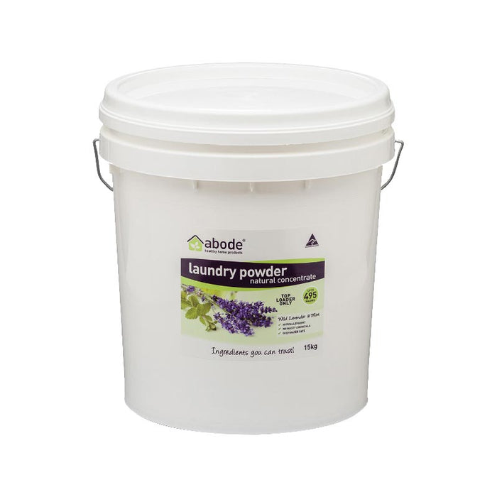 Abode Front & Top Loader Lavender & Mint Laundry Powder 15kg