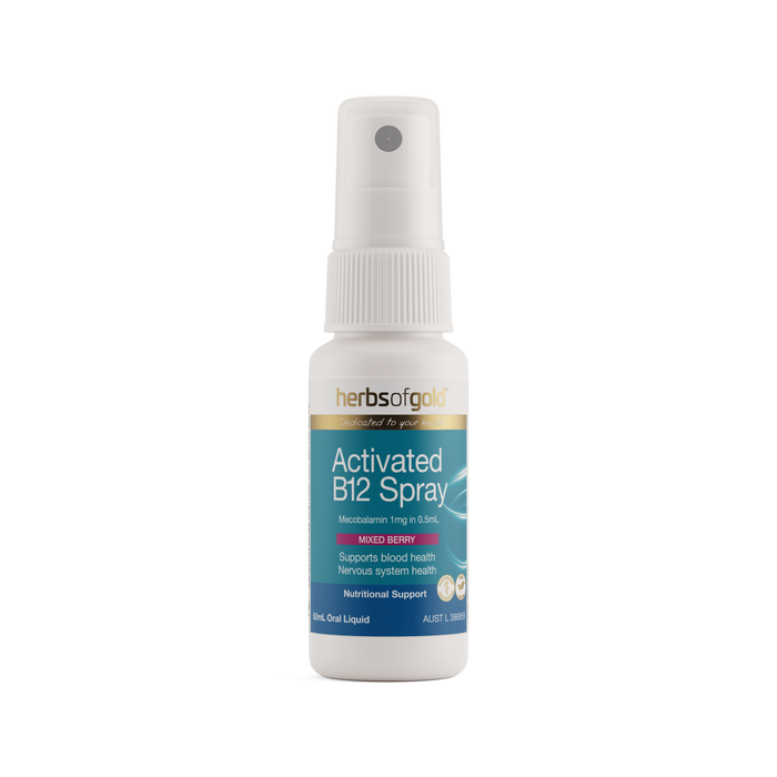 Herbs of Gold Activated B12 Spray packshot