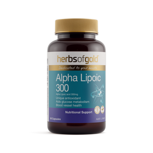 Herbs of Gold Alpha Lipoic 300 60 Capsules