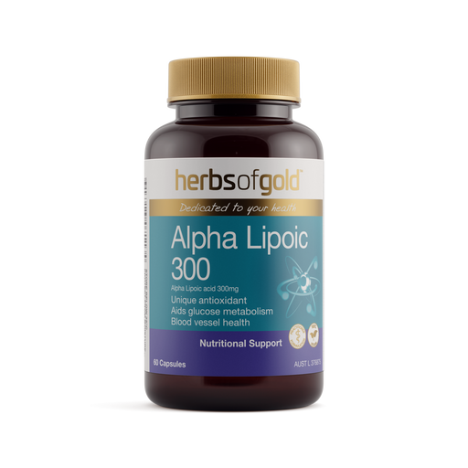 Herbs of Gold Alpha Lipoic 300 60 Capsules