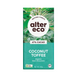Alter Eco Organic Dark Coconut Toffee Chocolate bar, 80g, featuring 47% cacao and vibrant tropical packaging.